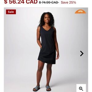 Columbia Women’s Anytime Casual 111 Dress -black XL